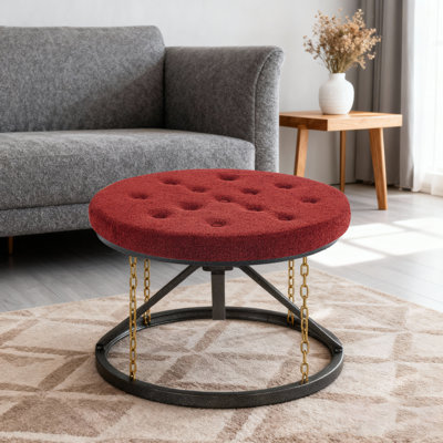 Abraham 23.6" Wide Tensegrity Ottoman Table