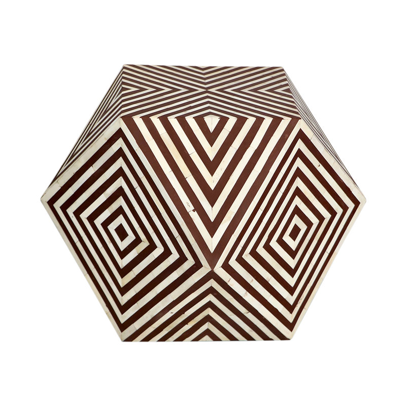 Table basse en bois massif