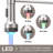 XWSI Pull Down Touch Kitchen Faucet
