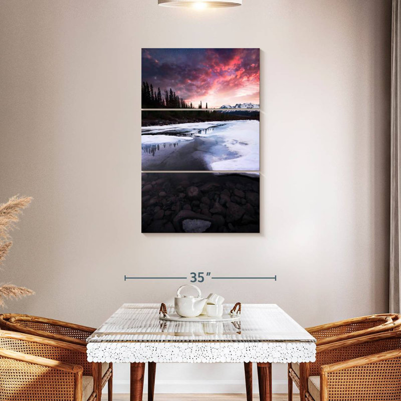 Alvord Fire And Ice, 45" H x 28" W