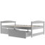 Lit plateforme simple avec deux tiroirs-1793910599