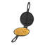  Grille pour gaufrier 6,7 po