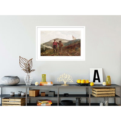 Two Guides by Winslow Homer -Framed Giclee Print