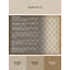 Tapis abstrait moderne et contemporain lavable à la machine Norridge St Patties - Beige clair-822120614