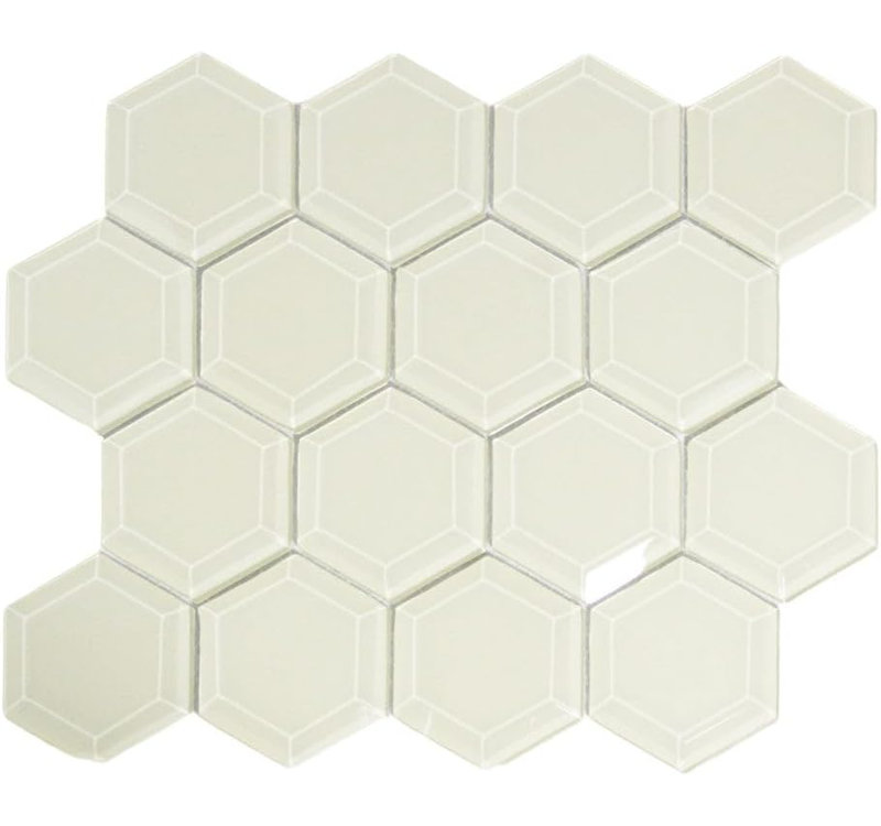 Carrelage hexagonal crème CNK Tile