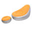 Upholstered Chaise Lounge-1331673618