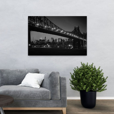 1960 1960, Queensboro Bridge et Manhattan, New York, NY, États-Unis