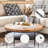 Large Wooden Serving Tray With Handles For Coffee Table And Ottoman - Rustic Farmhouse Style Wood Tray With 4 Round Coasters - Lightweight And Sturdy For Living Room Decor-576531792