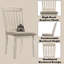 Ensemble de 2 chaises d'appoint Fedele