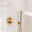 Robinet de douche circulaire avec valve brute-116826299