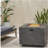 Square Iron Fire Pit - 50,000 Btu-1450901689