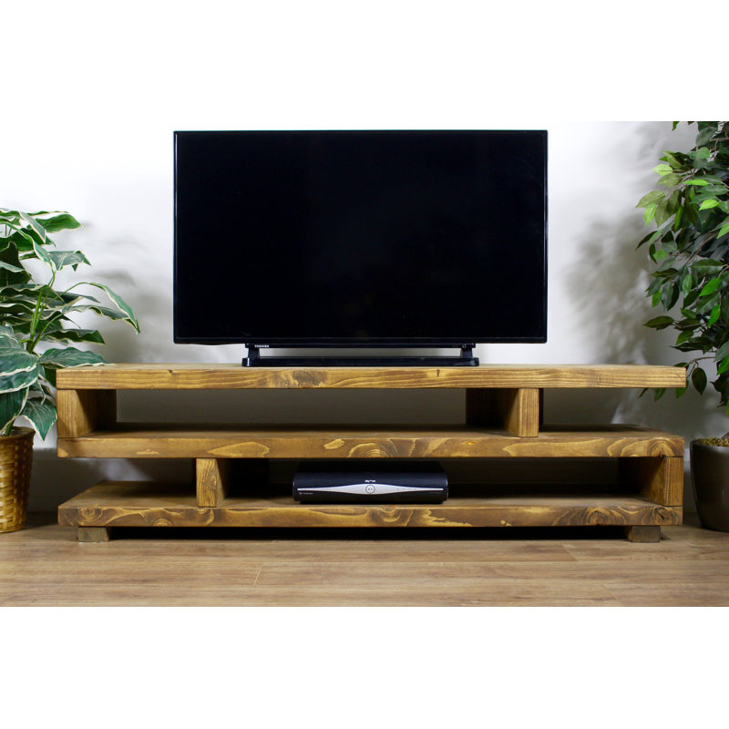 Remi TV Stand, 39cm H x 150cm L x 40cm W, Dark Brown