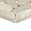 Mosaïque de galets hexagonaux Daltile Pebble Oasis 11 po x 10 po (11 pièces par carton)-107154115