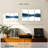 Avery Watercolor Landscape XI Navy Blue III-107993176