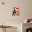 «Whimsical Toucan», art mural abstrait tropical par Art Remedy-104344944-104344962