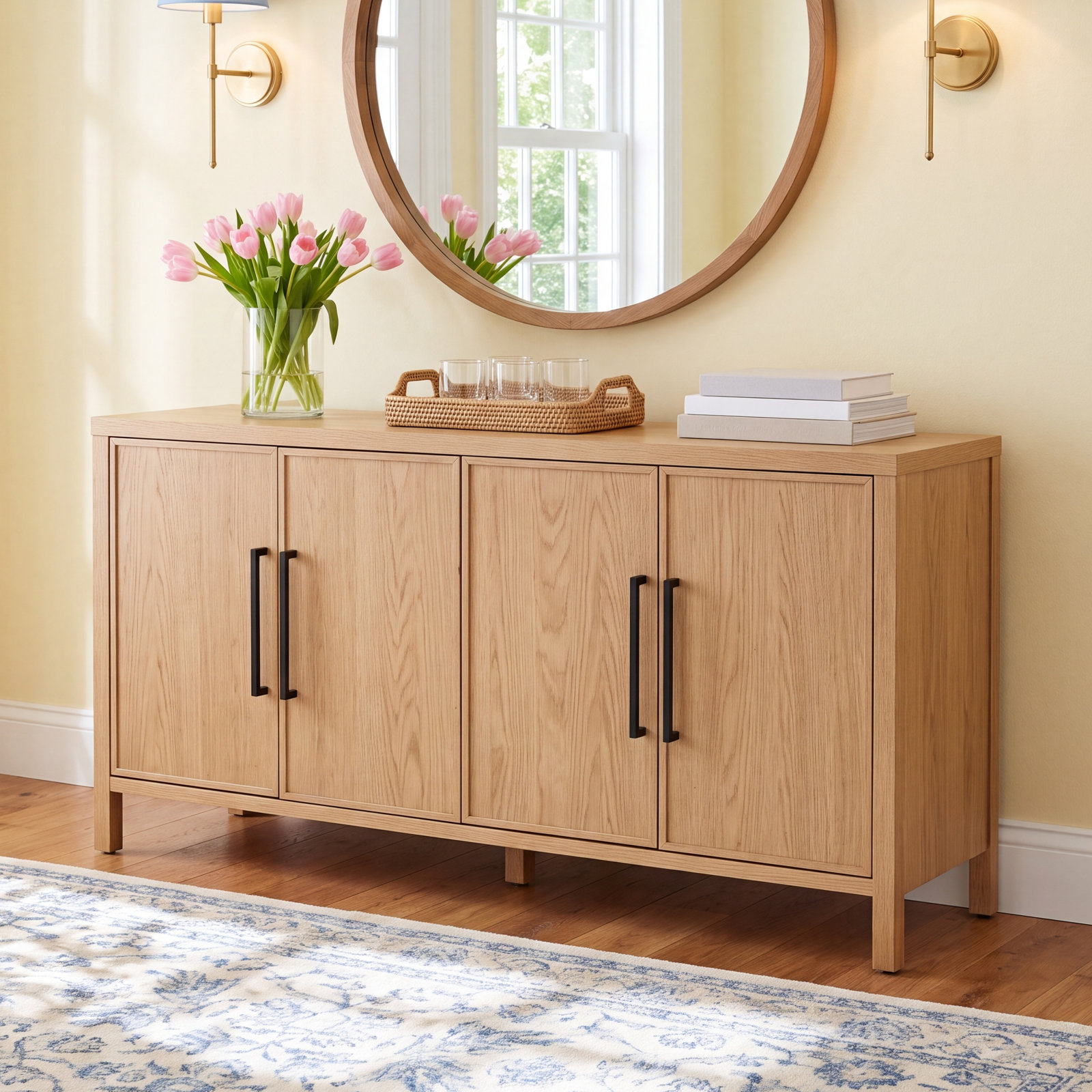 Lana 72'' Sideboard, Blue