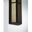 Morton, extérieur, 18 po, noir sable, verre transparent-888307784