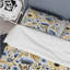 Blue Bohemian Bliss Floral Pattern I - Ensemble de housse de couette à motif floral-481428706