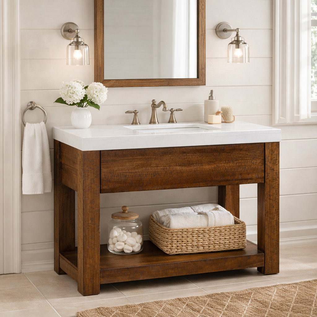 Felipe Single Bathroom Vanity, 48"