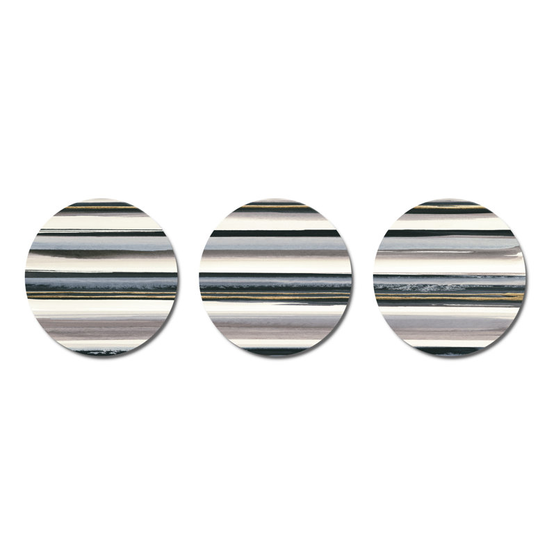 Modern Abstract Wall Decor on Metal
