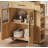 Rolling Wooden Kitchen Island With Drawer, Kitchen Cart With Storage Cabinet-1486011030
