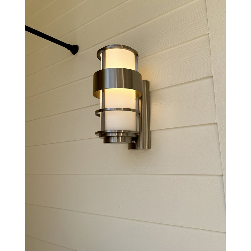 Saturn Outdoor Flush Mount, 12" H x 6" W x 7.5" D, Incandescent
