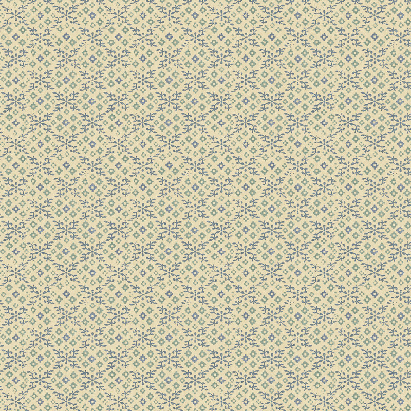 32.82' L x 27.58" W Wallpaper Roll, Blue