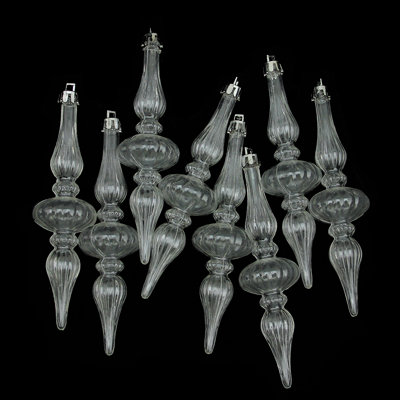 Solid Shatterproof Christmas Finial Ornament
