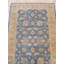 Tapis bleu en laine noué à la main Violet Agra