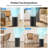 Air Purifier for Home Bedroom, H13 3‑in‑1 True HEPA Filter Air Cleaner, Quiet Sleep Mode, Child Lock, Timer, PM2.5 Air Quality Light, for 14‑24㎡ Room, Remove Smoke Dust Pollen Pet Dander
