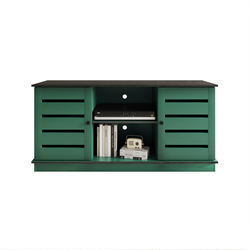 Crédence de rangement l 15,76 po Abbriella, Vert