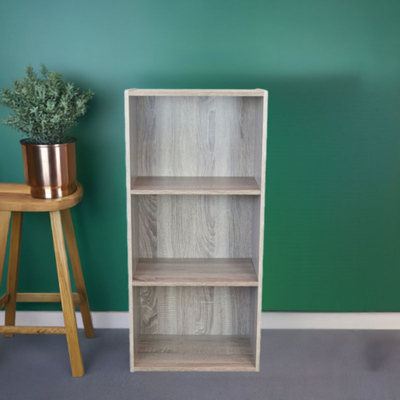 Bibliothèque standard H 34,6 "x l 16,5" Daisy-Belle, Driftwood