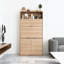 Armoire de rangement avec tablette réglable-2107682405