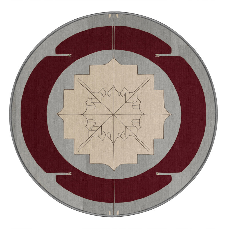 Axis Harmony Rug, Round 8'