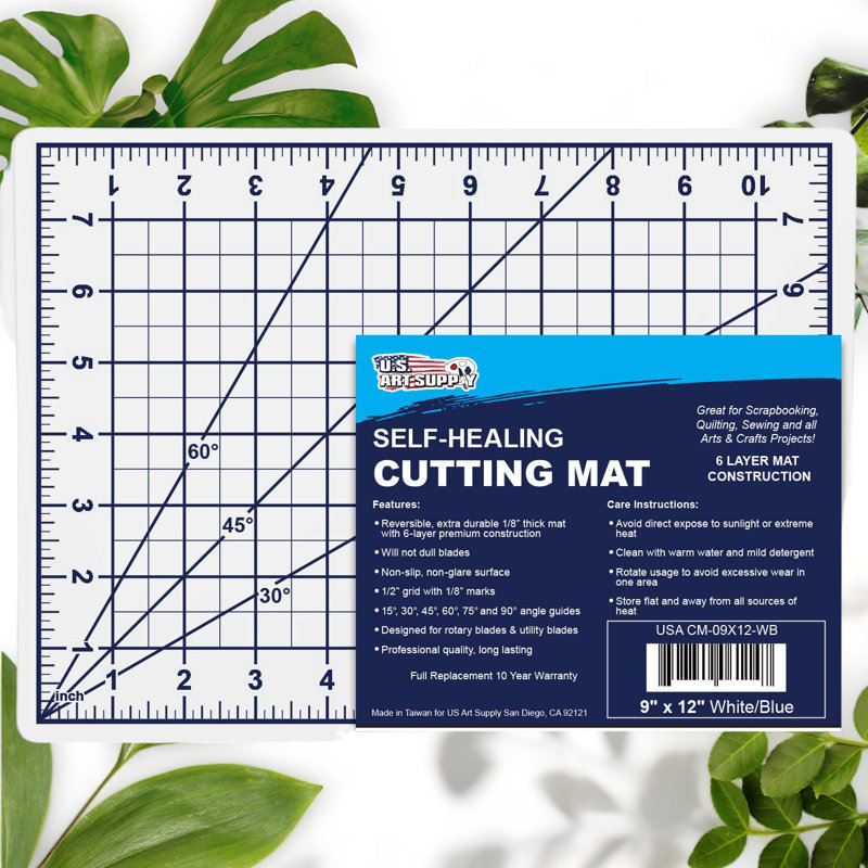 Self Healing Double Sided Cutting Mat White