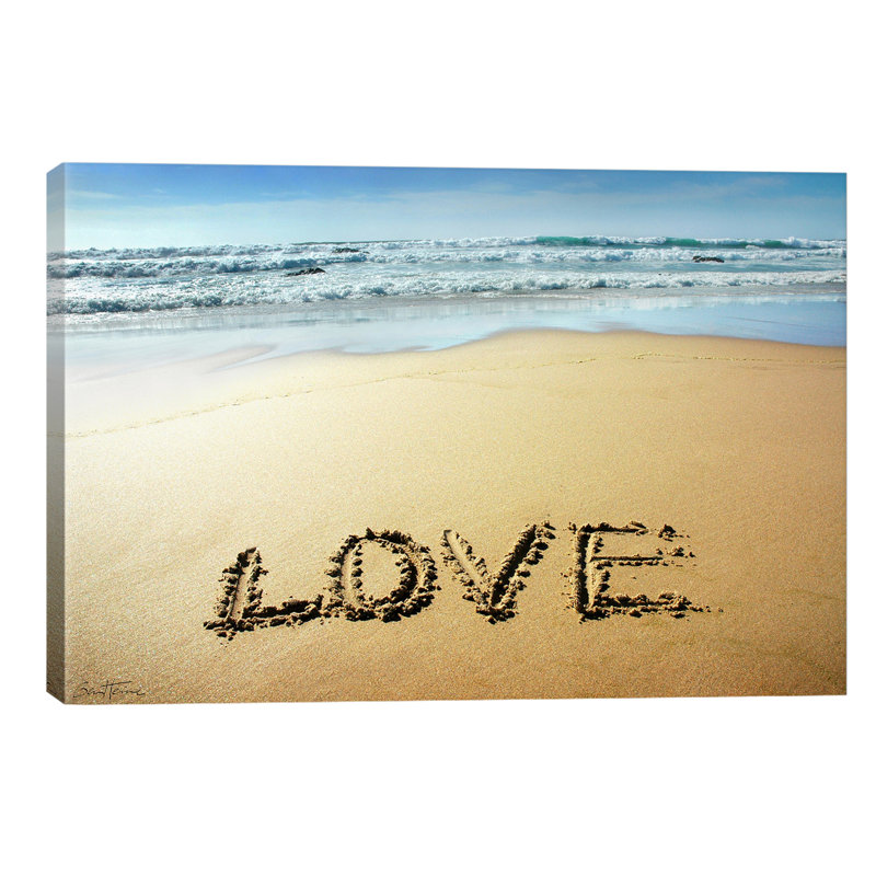 Love by Ben Heine - Print on Canvas, Wrapped Canvas, 20.32 cm H x 30.48 cm W