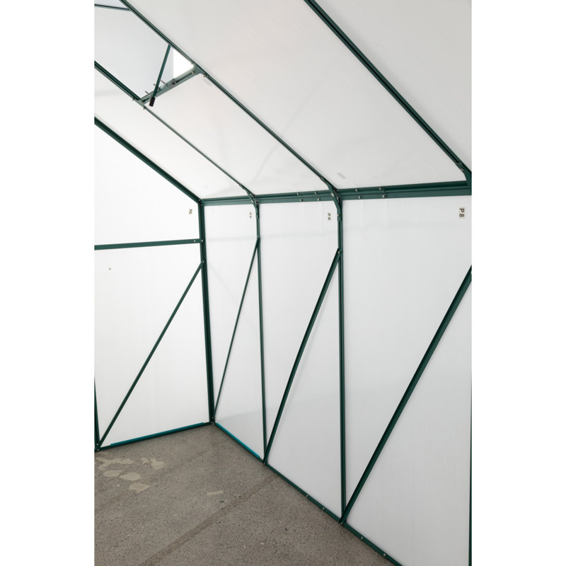 Serre d'extérieur Green-6 X 8 pi, Vert, L 8,2 pi x P 6,2 pi
