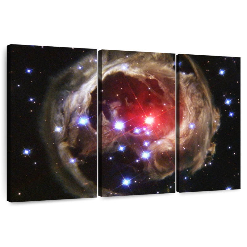 Oberle Crab Nebula, 32" H x 50" W