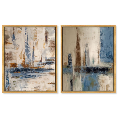 «Layers of Time», reproduction d'art sur toile par Art Remedy, galerie tendue, 20 x 24