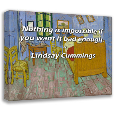 Astoria Grand Gallery Wrapped Canvas By Kelly Hu: "I guess I’m still sort of feisty and a little bit