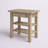 Manatuto 36 " W Prep Table with Solid Wood Top