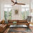 52" Modern Farmhouse Dimmable Ceiling Fan with LED Lights and Remote Control-972921557