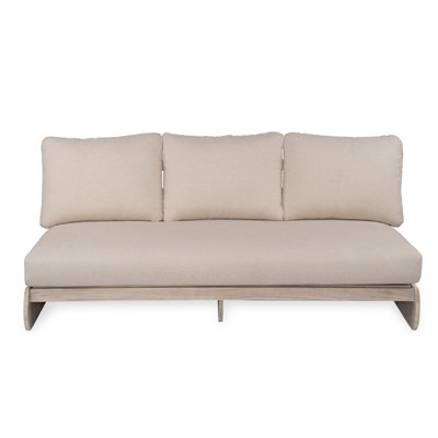Outdoor Acacia Lazy 3 Seater, Sand