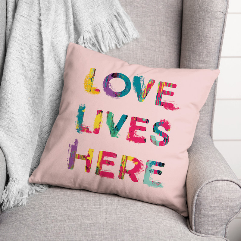 Reversible Throw Pillow, 16" x 16"