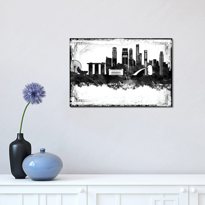 1 Piece Wrapped Canvas Wall Art, 30.48 cm H x 45.72 cm W