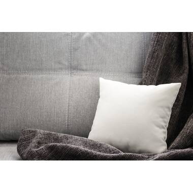 Alwyn Home Daria Soft Hypoallergenic Throw Pillow, White