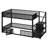Twin Floor Bunk Bed With Storage Ladder And Guardrails-2109477787