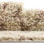 Tapis à poils longs treillis beige Rugs.com-1926720788