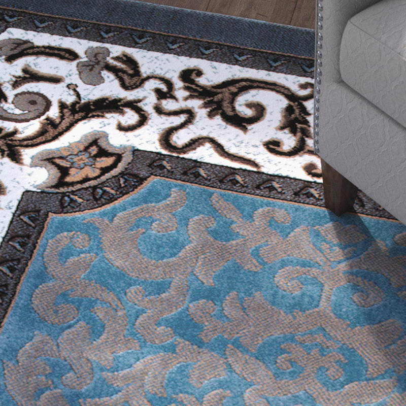 Andrews Floral Indoor Rug, 7'10" x 10'2"