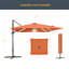 Parasol pivotant à 360 degrés Leipsic 120-1376611254
